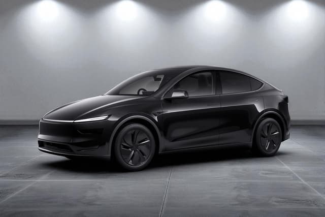 Tesla Model Y Diamond Black Color Image
